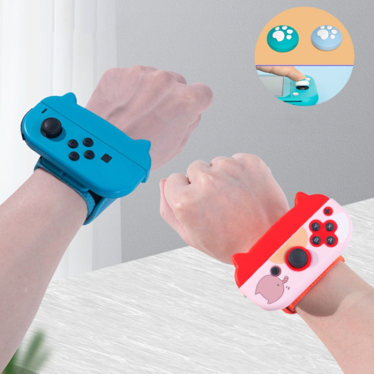 Dancing Wrist Bracelet Game Handle Strap For Switch JOY-CON(Pink 22cm) - Gamepads by buy2fix | Online Shopping UK | buy2fix