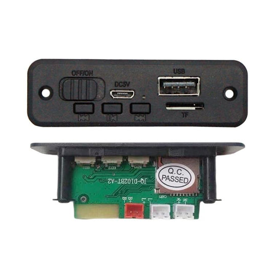 JQ-D102BT With Amplifier Recording Calls MP3 Bluetooth Decoder Board Module(Black) by buy2fix