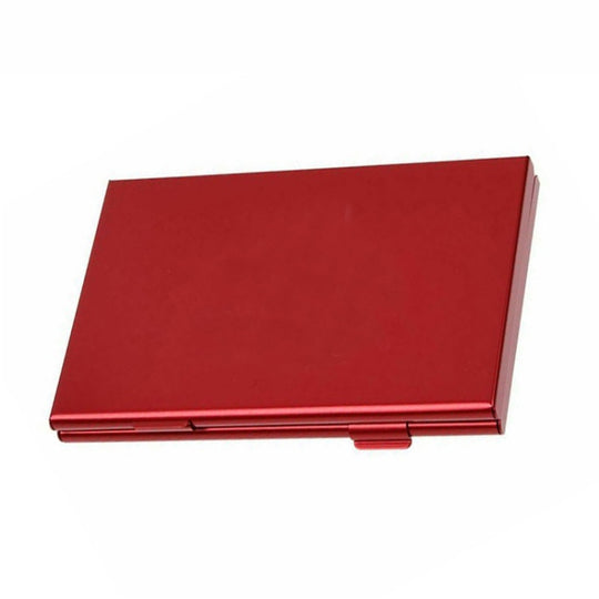 Game Card Storage Aluminum Alloy Organizer Pack For Nintendo Switch(Red)