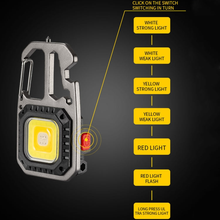 E-SMARTER W5138 Mini Bright Light Portable Flashlight, Specification: Tarnish+Bracket - Mini Flashlight by E-SMARTER | Online Shopping UK | buy2fix