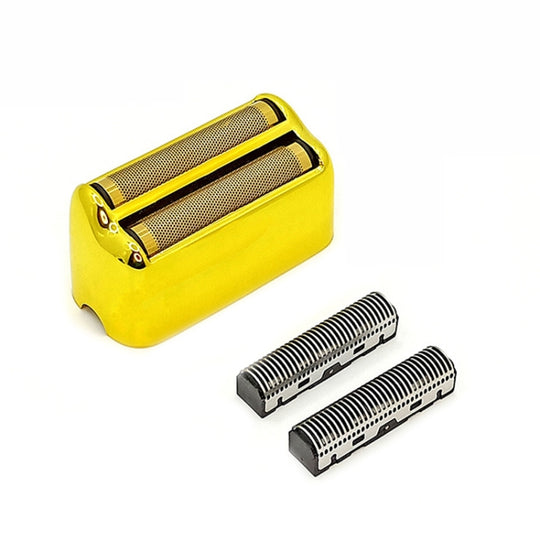 Electric Razor Trimmer Head Cover For Babylis,Style: Golden Cover+Knife Net+Knife Head