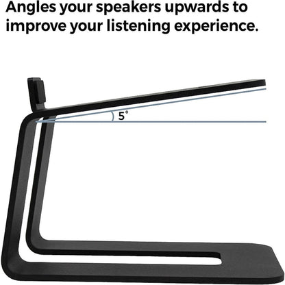 Desktop Stand For Desktop Speakers Audio Monitor - Speaker Bracket by buy2fix | Online Shopping UK | buy2fix