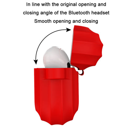 Bluetooth Earphone Soft Silicone Case For AirPods Pro (Black) - For AirPods Pro by buy2fix | Online Shopping UK | buy2fix