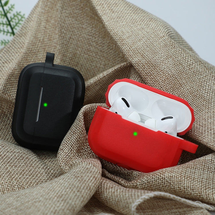 Bluetooth Earphone Soft Silicone Case For AirPods Pro (Black) - For AirPods Pro by buy2fix | Online Shopping UK | buy2fix