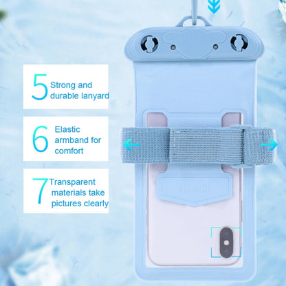 Tteoobl Diving Phone Waterproof Bag Can Be Hung Neck Or Tied Arm, Size: Large(White) - Waterproof Bag by Tteoobl | Online Shopping UK | buy2fix