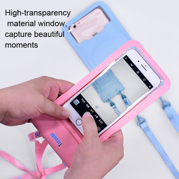 Tteoobl  30m Underwater Mobile Phone Waterproof Bag, Size: Small(Yellow) - Waterproof Bag by Tteoobl | Online Shopping UK | buy2fix