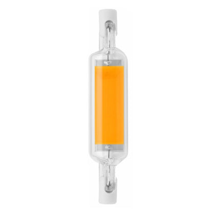 78MM 10W R7S LED COB Dimmer Glass Lamp Double-end Horizontal Plug-in Light(110V Warm White Light) - LED Blubs & Tubes by buy2fix | Online Shopping UK | buy2fix