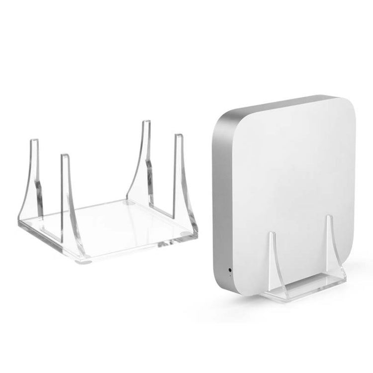 Acrylic Transparent Desktop Storage Bracket For 2010-2020 Mac Mini - MacBook Holder by buy2fix | Online Shopping UK | buy2fix