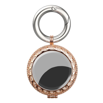 Anti-Lost Plating Keychain Locator Tracker Protective Cover For Airtag(Rose Gold) - Key Chain Series by buy2fix | Online Shopping UK | buy2fix