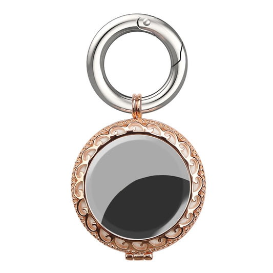 Anti-Lost Plating Keychain Locator Tracker Protective Cover For Airtag(Rose Gold) - Key Chain Series by buy2fix | Online Shopping UK | buy2fix