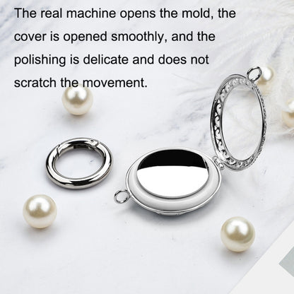 Anti-Lost Plating Keychain Locator Tracker Protective Cover For Airtag(Rose Gold) - Key Chain Series by buy2fix | Online Shopping UK | buy2fix