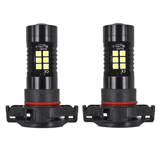 1pair Automotive High-Power LED White Light Fog Lamp(PSX24W)