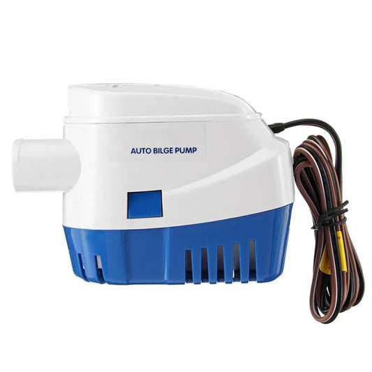 1100GPH-12V Blue  Automatic Bilge Pump Submersible Water Electric Pump For Yacht Marine Boat - Marine Accessories & Parts by buy2fix | Online Shopping UK | buy2fix