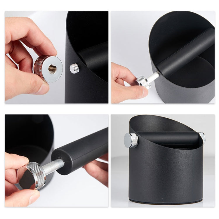 Coffee Waste Bin Milk Tea Residue Recycling Powder Box, Color: White (Aluminum Alloy) - Coffee Machine Parts by buy2fix | Online Shopping UK | buy2fix