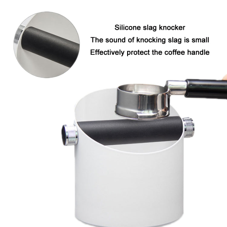 Coffee Waste Bin Milk Tea Residue Recycling Powder Box, Color: Black (45 Steel) - Coffee Machine Parts by buy2fix | Online Shopping UK | buy2fix