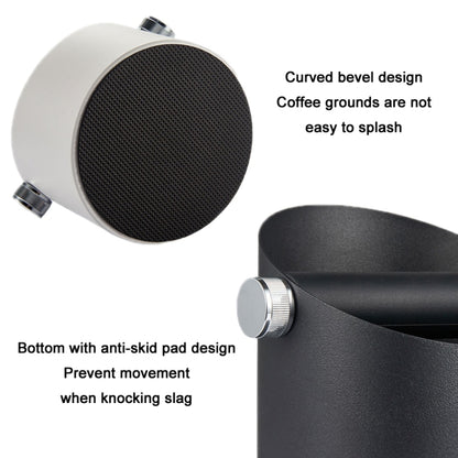 Coffee Waste Bin Milk Tea Residue Recycling Powder Box, Color: Black (45 Steel) - Coffee Machine Parts by buy2fix | Online Shopping UK | buy2fix