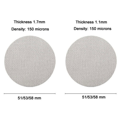 Stainless Steel Sintered Sheet Coffee Splash Filter, Size: 51mm x 1.7mm - Coffee Machine Parts by buy2fix | Online Shopping UK | buy2fix