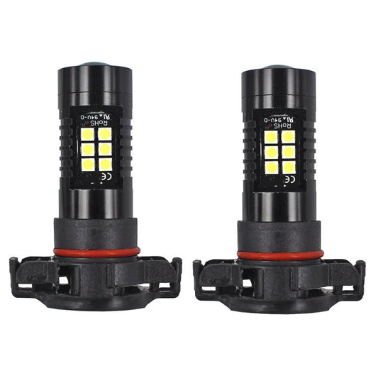 1pair Automotive High-power LED White Light Fog Lamp(H16) - Fog / Driving Lights by buy2fix | Online Shopping UK | buy2fix