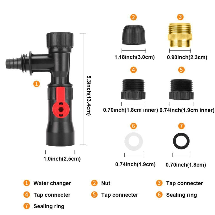 GYHS-03 Fish Tank Water Replacement Water Pumping Machine Faucet Type Water Changer - Cleaning Tools by buy2fix | Online Shopping UK | buy2fix
