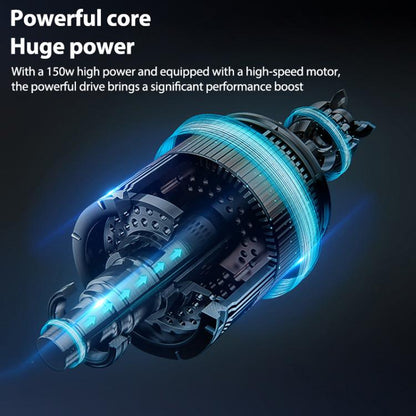 Small Car Blowing And Suction Dual-Purpose Vacuum Cleaner Charging Model Super 16000pa by buy2fix