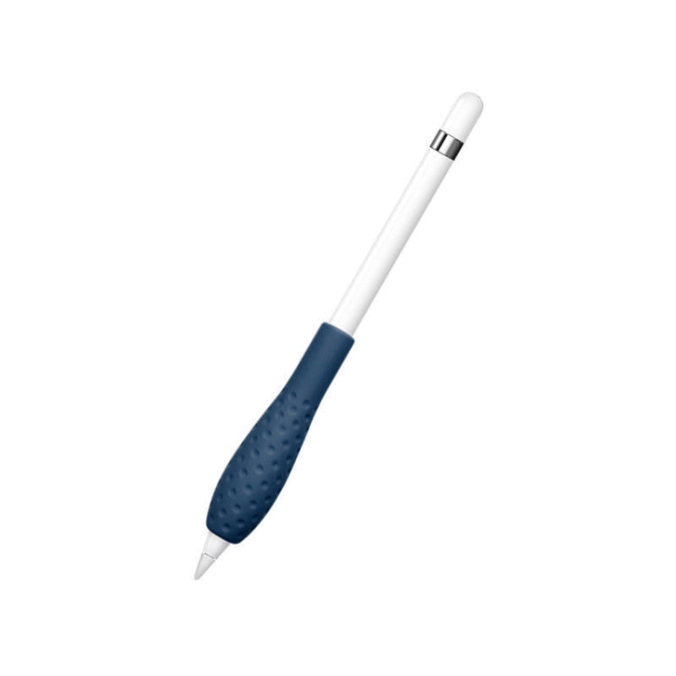 Tablet Stylus Pencil Silicone Case For Apple Pencil 1/2 Gen(Midnight Blue) - Pencil Accessories by buy2fix | Online Shopping UK | buy2fix