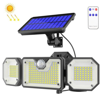 Solar Human Body Sensor Light LED Outdoor Waterproof Garden Light, Style: Split 226LED by buy2fix