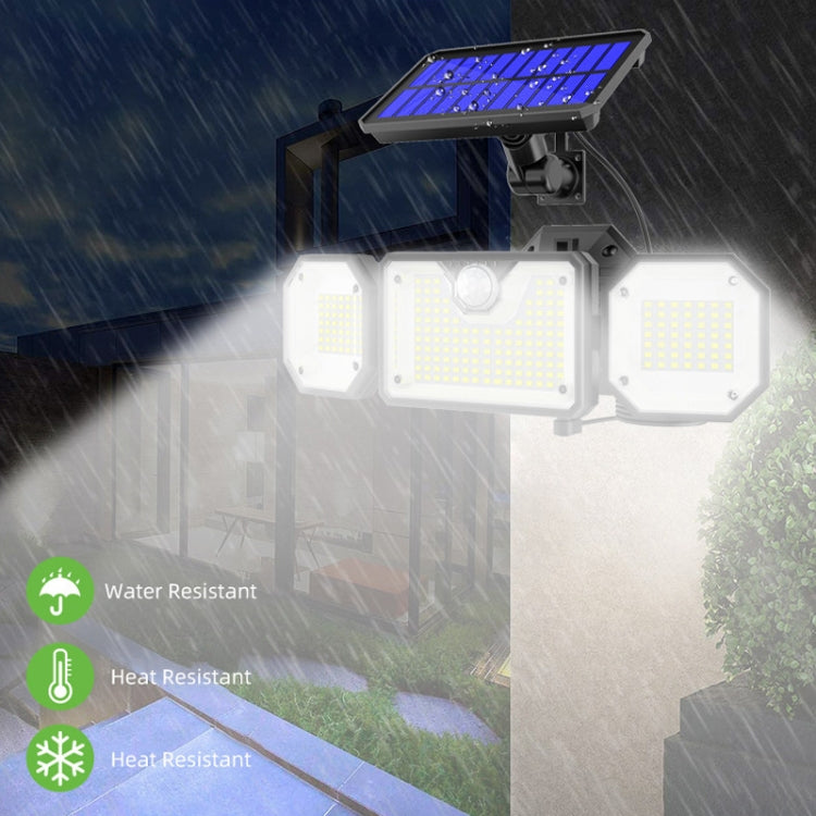 Solar Human Body Sensor Light LED Outdoor Waterproof Garden Light, Style: All In One 226LED by buy2fix