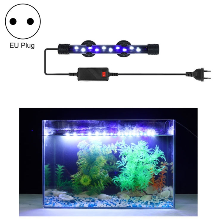 Q20BW Blue+White Light 90-260V Aquarium Diving Light LED Fish Tank Light(EU Plug) - Fish Tank Lamps by buy2fix | Online Shopping UK | buy2fix