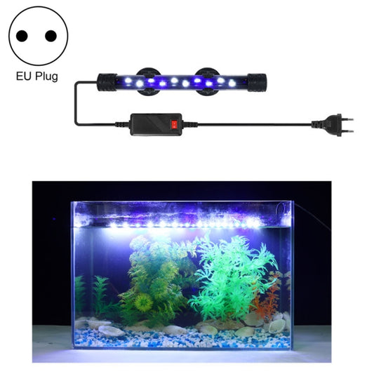 Q20BW Blue+White Light 90-260V Aquarium Diving Light LED Fish Tank Light(EU Plug) - Fish Tank Lamps by buy2fix | Online Shopping UK | buy2fix
