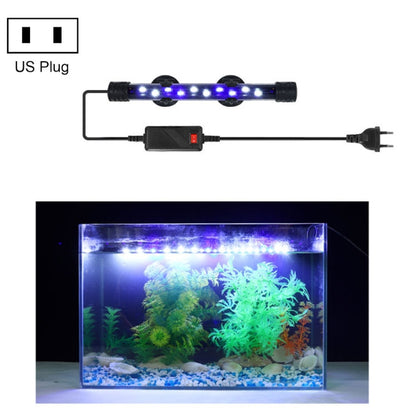 Q20BW Blue+White Light 90-260V Aquarium Diving Light LED Fish Tank Light(US Plug) - Fish Tank Lamps by buy2fix | Online Shopping UK | buy2fix