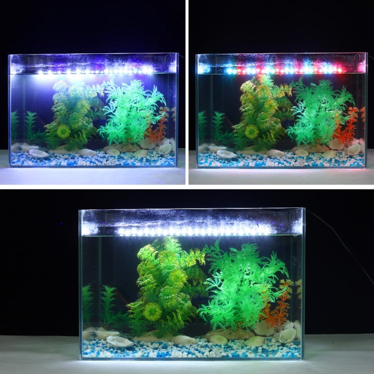 Q20CF RGB Light 90-260V Aquarium Diving Light LED Fish Tank Light(EU Plug) - Fish Tank Lamps by buy2fix | Online Shopping UK | buy2fix