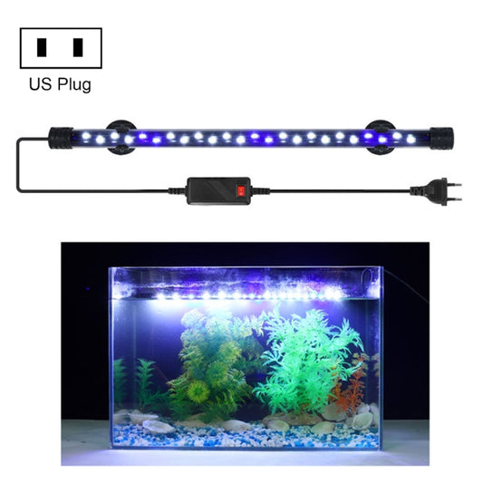 Q40BW  Blue+White Light 90-260V Aquarium Diving Light LED Fish Tank Light(US Plug) - Fish Tank Lamps by buy2fix | Online Shopping UK | buy2fix