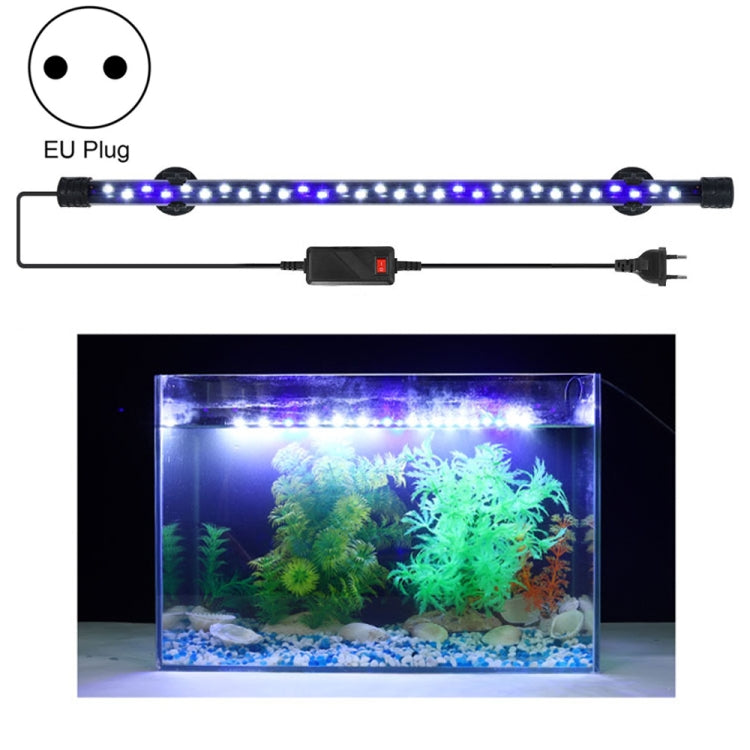 Q50BW Blue+White Light 90-260V Aquarium Diving Light LED Fish Tank Light(EU Plug) - Fish Tank Lamps by buy2fix | Online Shopping UK | buy2fix
