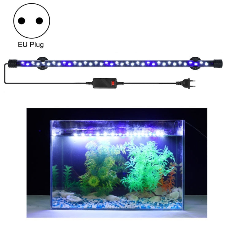 Q60BW  Blue+White Light 90-260V Aquarium Diving Light LED Fish Tank Light(EU Plug) - Fish Tank Lamps by buy2fix | Online Shopping UK | buy2fix