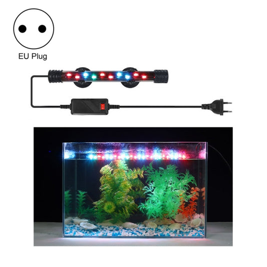 Q20CF RGB Light 90-260V Aquarium Diving Light LED Fish Tank Light(EU Plug) - Fish Tank Lamps by buy2fix | Online Shopping UK | buy2fix