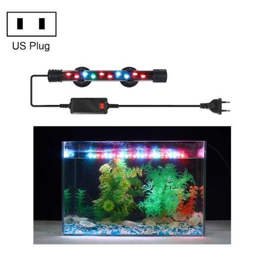 Q20CF RGB Light 90-260V Aquarium Diving Light LED Fish Tank Light(US Plug) - Fish Tank Lamps by buy2fix | Online Shopping UK | buy2fix