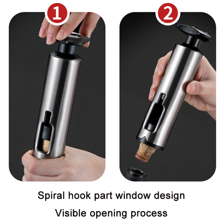 Kitchen Stainless Steel Wine Bottle Opener Household Tools(Black) - Openers by buy2fix | Online Shopping UK | buy2fix