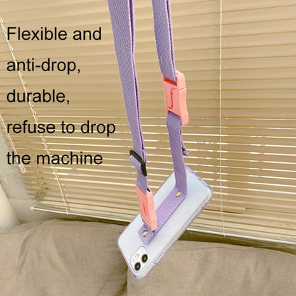 2PCS Crossbody Adjustable Phone Strap Phone Case Camera Bag Lanyard(Red) - Lanyards & Wrist Straps by buy2fix | Online Shopping UK | buy2fix