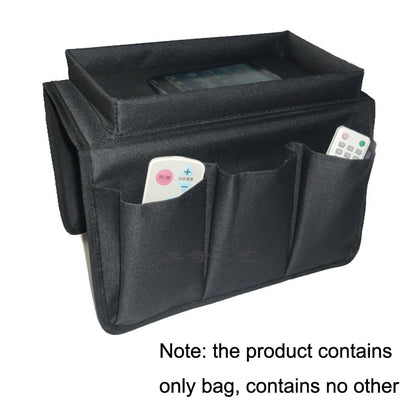 SF001 Oxford Cloth Sofa Armrest Hang Bag Household Storage Bag(Black) by buy2fix