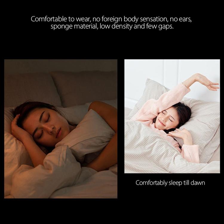 Anti-noise Sleep Earplugs Soundproof Earplugs(Black) by buy2fix