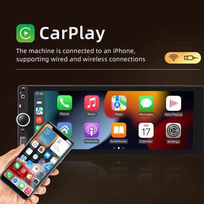 Car Radio Wireless Bluetooth Hands-Free Android Navigation, Memory: 2+64G(With Camera+Microphone) - Car MP3 & MP4 & MP5 by buy2fix | Online Shopping UK | buy2fix