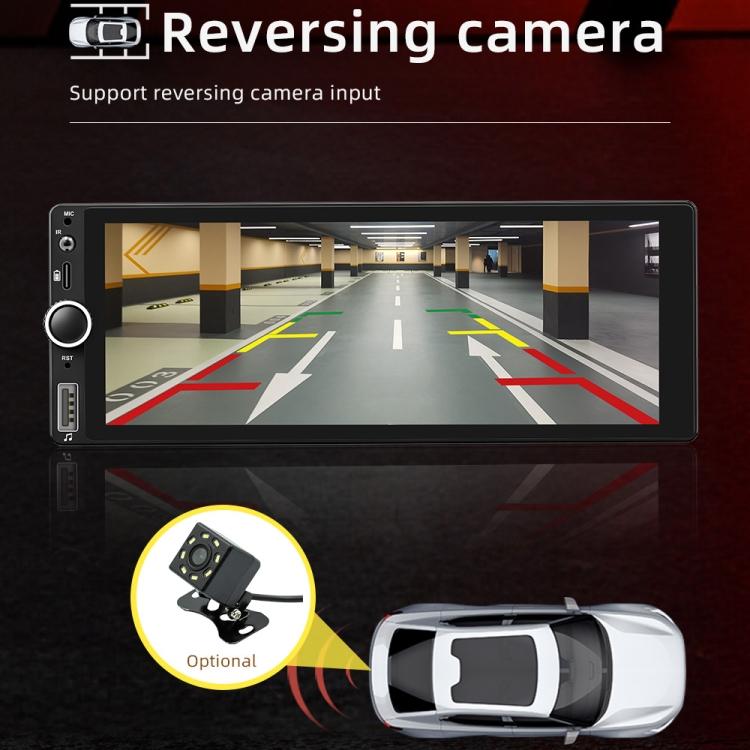 Car Radio Wireless Bluetooth Hands-Free Android Navigation, Memory: 2+64G(With Camera+Microphone) - Car MP3 & MP4 & MP5 by buy2fix | Online Shopping UK | buy2fix