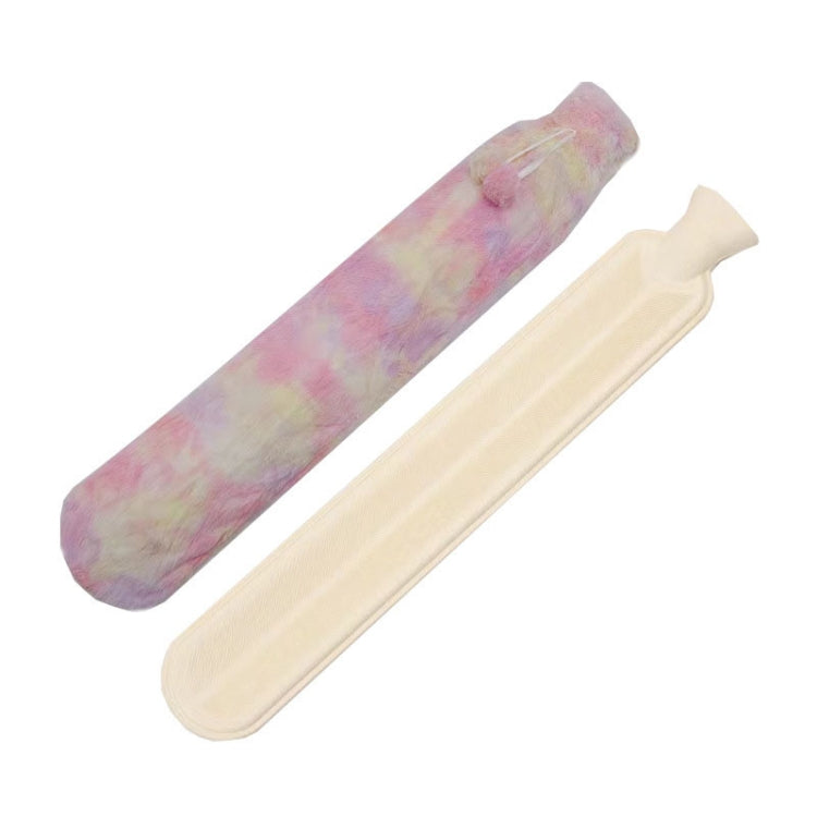 2L Long-strip Multifunctional Water-filled Rubber Hot Water Bags, Spec: Red Yellow Blue by buy2fix