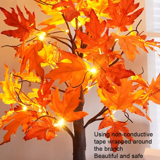 SJ-SD068 LED Maple Home Decoration Light Christmas Party Lighted Tree, Style: Detachable Base+Timing by buy2fix