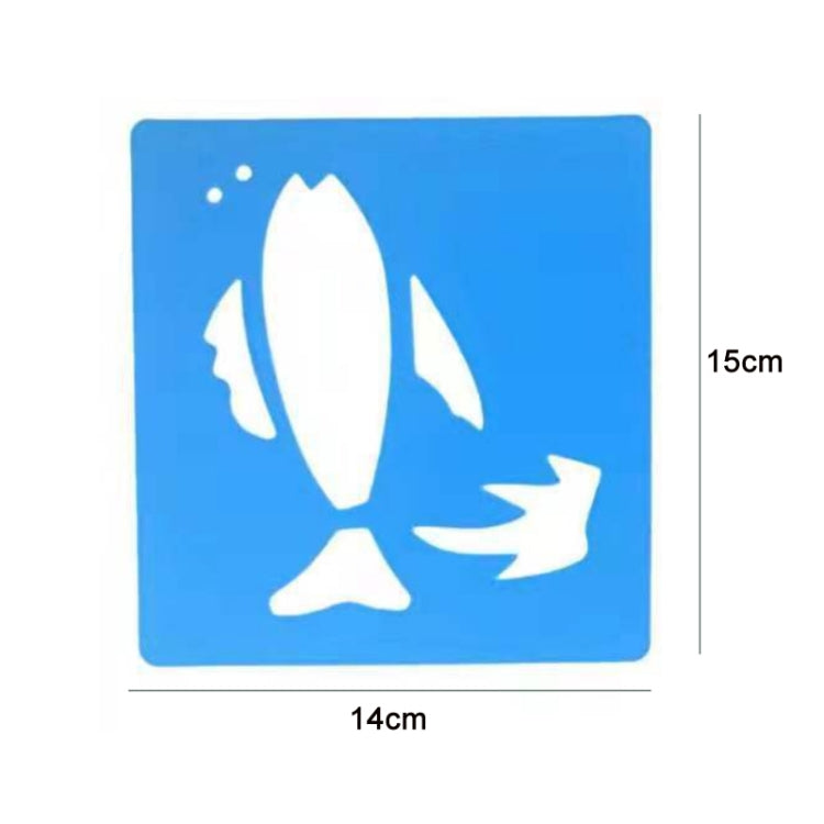 Children DIY Drawing Stencil Colorful Hollow Copy Board(H-07) by buy2fix