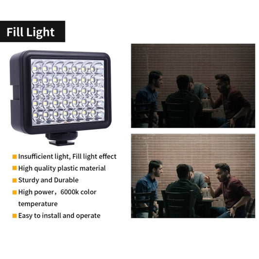 5600PX Zoomable 4K Digital Video Camera With Fill Light + Wide Angle Lens by buy2fix