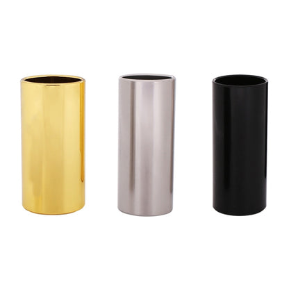 2PCS Stainless Steel Guitar Slide Tube Folk Slide Block, Size: 28mm(Black) - Guitar Tuner Accessories by buy2fix | Online Shopping UK | buy2fix