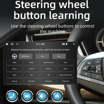 For Volkswagen Passat 7 Inch Bluetooth GPS Navigation Car Player, Memory: 2+64G - Car MP3 & MP4 & MP5 by buy2fix | Online Shopping UK | buy2fix