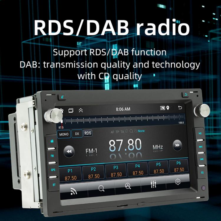 For Volkswagen Passat 7 Inch Bluetooth GPS Navigation Car Player, Memory: 2+64G - Car MP3 & MP4 & MP5 by buy2fix | Online Shopping UK | buy2fix