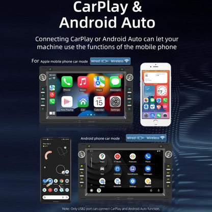 For Volkswagen Passat 7 Inch Bluetooth GPS Navigation Car Player, Memory: 2+64G - Car MP3 & MP4 & MP5 by buy2fix | Online Shopping UK | buy2fix